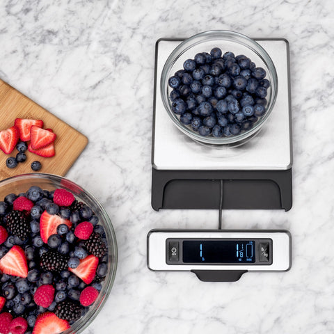 Food Scale With Pull-Out Display