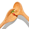 Good Grips 2 Piece Beechwood Salad Servers