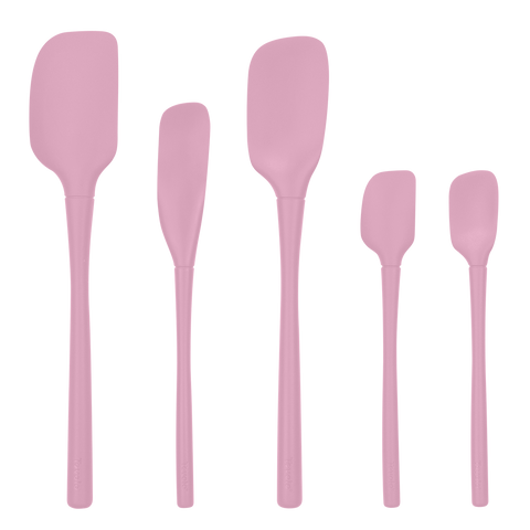 "Flex-Core" All Silicone Spatula Set 5