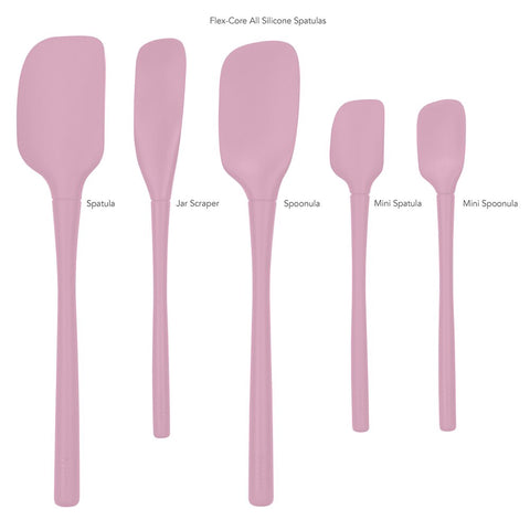 "Flex-Core" All Silicone Spatula Set 5