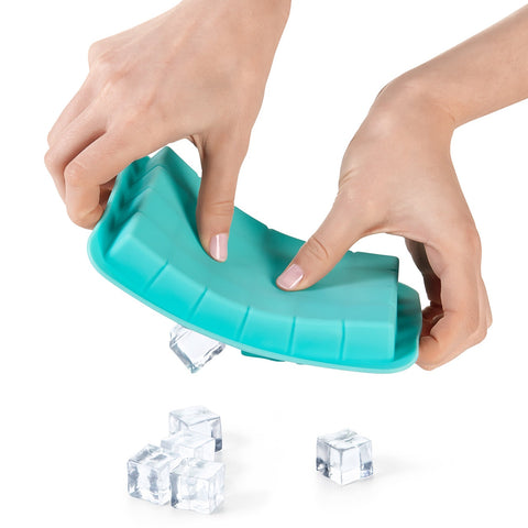 Covered Silicone Ice Cube Tray - Small Cubes