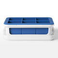 Covered Silicone Ice Cube Tray - Large Cubes