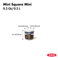 Good Grips Pop 2.0 Mini Square, Mini - 0.2L