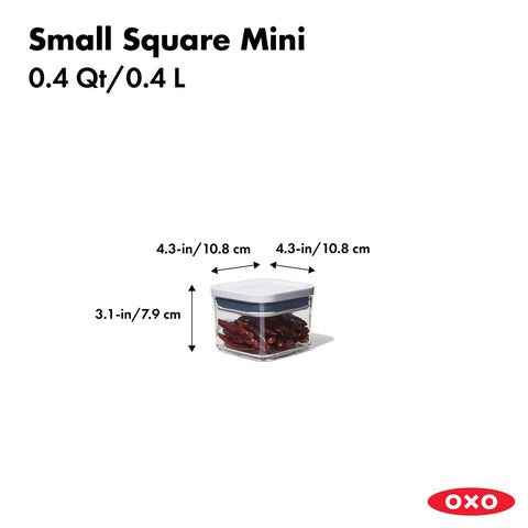 Good Grips Pop 2.0 Small Square, Mini - 0.4L