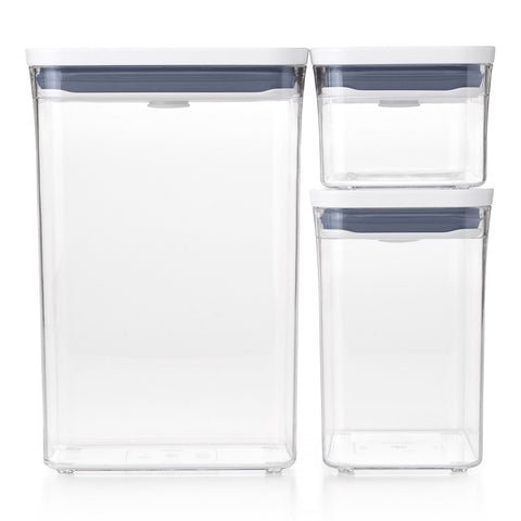 Pop 3-Piece Rectangle Set With Scoop