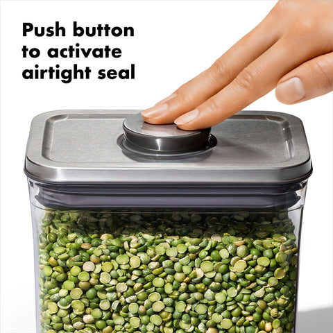 Steel POP Container Small Square - Mini 0.4L