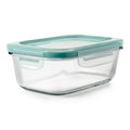 4-Piece Smart Seal Glass Rectangular Container Set
