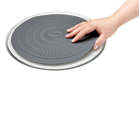 Silicone Microwave Mat 30.5cm Dia. - Charcoal