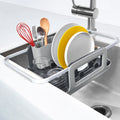 Over-the-Sink Aluminum Dish Rack