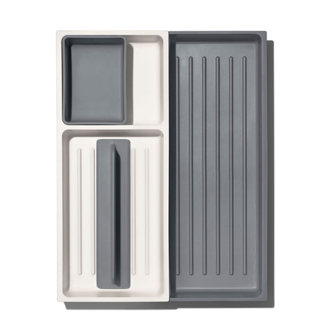 Large Expandable Kitchen Tool Drawer Organizer