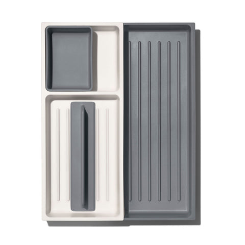 Large Expandable Kitchen Tool Drawer Organizer
