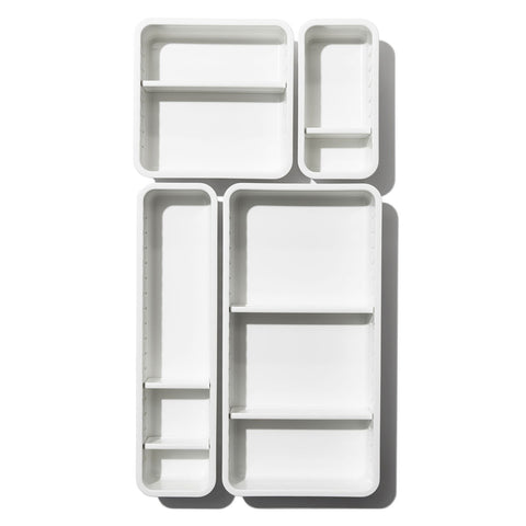 Good Grips 4-Piece Adjustable Drawer Bin Set