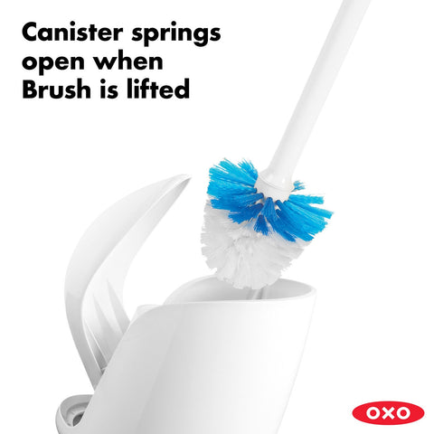Compact Toilet Brush & Canister