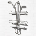 Aluminum Hose Keeper Shower Caddy