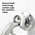 Aluminum Hose Keeper Shower Caddy