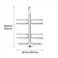 Aluminum Hose Keeper Shower Caddy