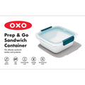 Prep & Go Sandwich Container