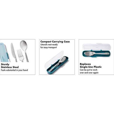 Prep & Go Utensils with Case