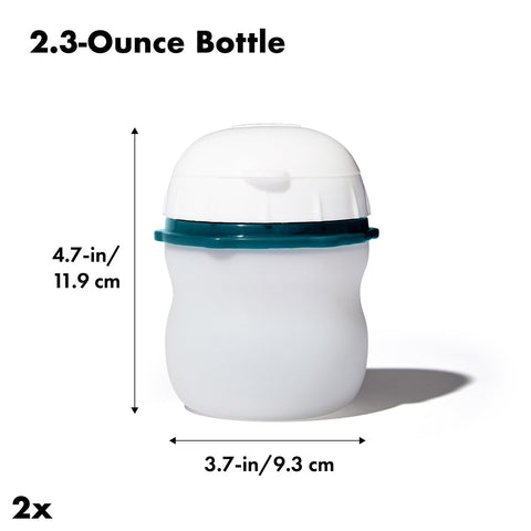 Prep & Go Silicone Squeeze Bottle - 2 Pack