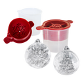 Ornamental Ice Moulds Set 2 / Tree & Snowflake