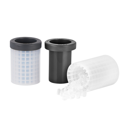 Squeeze & Release Mini Ice Mould Set 2 - Charcoal