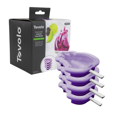 Stackable Pop Moulds Set 4 - Unicorn