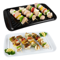Tovolo Large Prep & Serve BBQ Trays Set 2 - Black/White