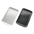 Tovolo Large Prep & Serve BBQ Trays Set 2 - Black/White