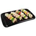 Tovolo Large Prep & Serve BBQ Trays Set 2 - Black/White