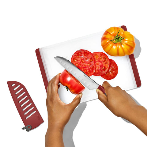 Santoku Knife with Locking Sheath