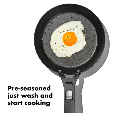 Carbon Steel Pan with Removable Handle