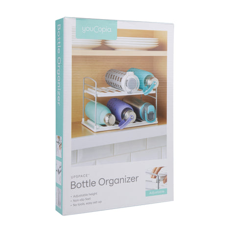 Upspace 2-Shelf Bottle Organiser