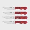 Churrasco Jumbo Steak Knife Set Polywood - Red