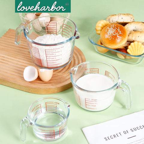 Loveharbor Glass Measuring Cup