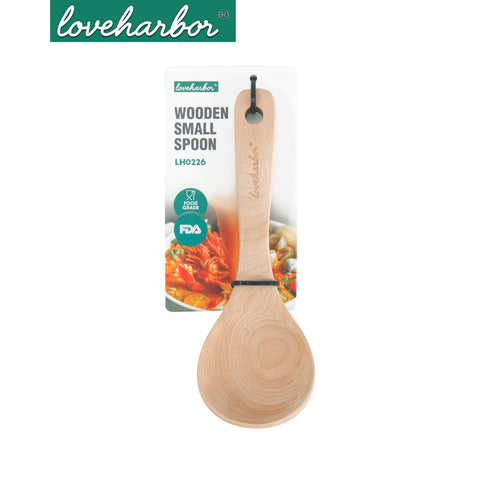Loveharbor Wooden Small Spoon