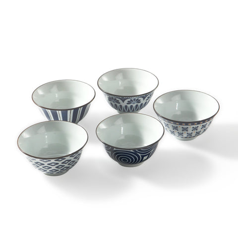 Loveharbor Ceramic Soup Bowls Set Set Of 5
