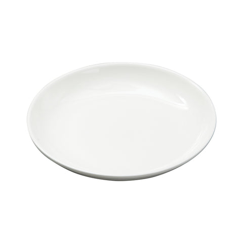 Loveharbor White Porcelain Deep Plate