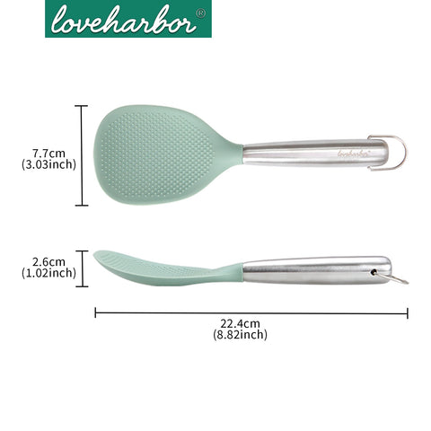 Loveharbor Premium Silicone Rice Spoon
