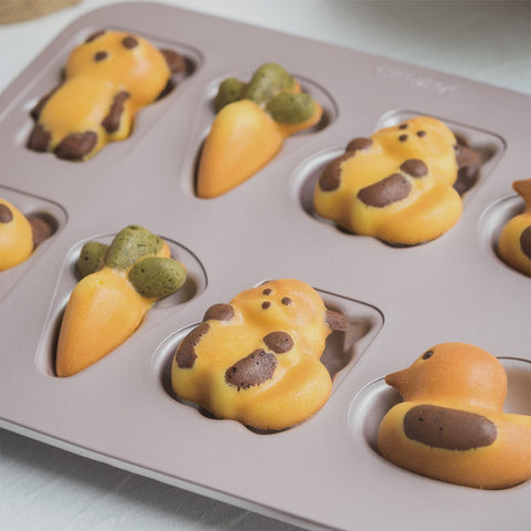 Shapes Mixed Cake Pan - 8 Cup