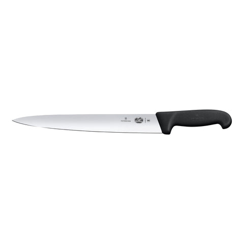 Victorinox Fibrox Slicing Knife, 30cm, Straight Edge