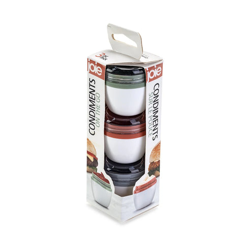 Condiments On The Go 3 Piece - Terracotta