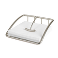 Euro Weighted Napkin Holder - Satin / Satin