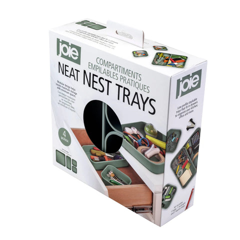 Neat Nest Trays 4 Piece - Blue