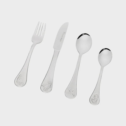 Childrens Cutlery Dinosaurs 4 Piece Set