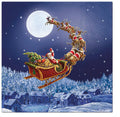Pack of 20 Napkins - Christmas Sleigh