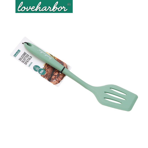 Loveharbor Silicone Slotted Spatula - Green