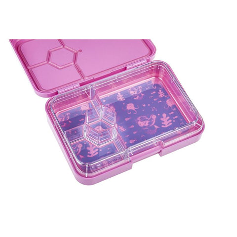 4 Compartment Bento Lunch Box - Mermaids