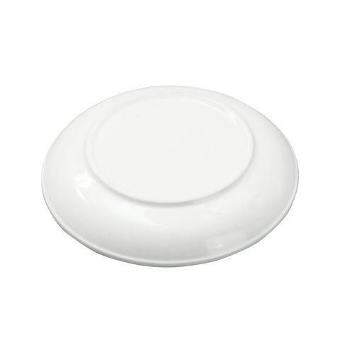 Loveharbor White Porcelain Deep Plate