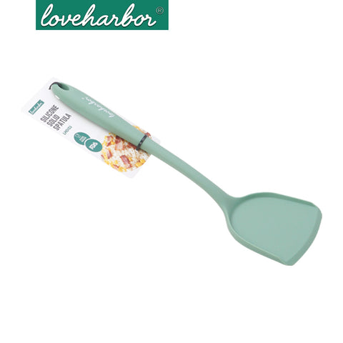 Loveharbor Silicone Solid Spatula - Green