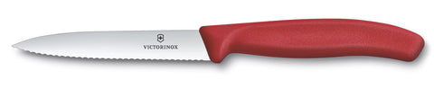 Paring Knife, 10cm, Wavy Edge